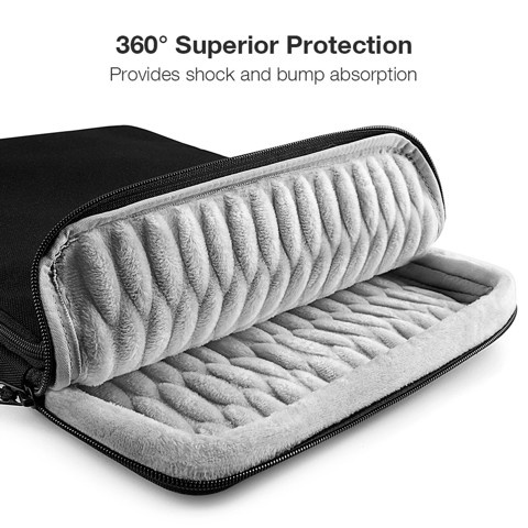 Túi chống sốc Tomtoc Protection Premium Macbook 15-16inch, chất liệu Cordura chống thấm tốt, ngăn chứa rộng rãi