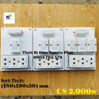 BẢNG ĐIỆN (TAPLO) RÁP NỔI ĐA NĂNG 1CT, 2CT, 3CT + CẦU CHÌ