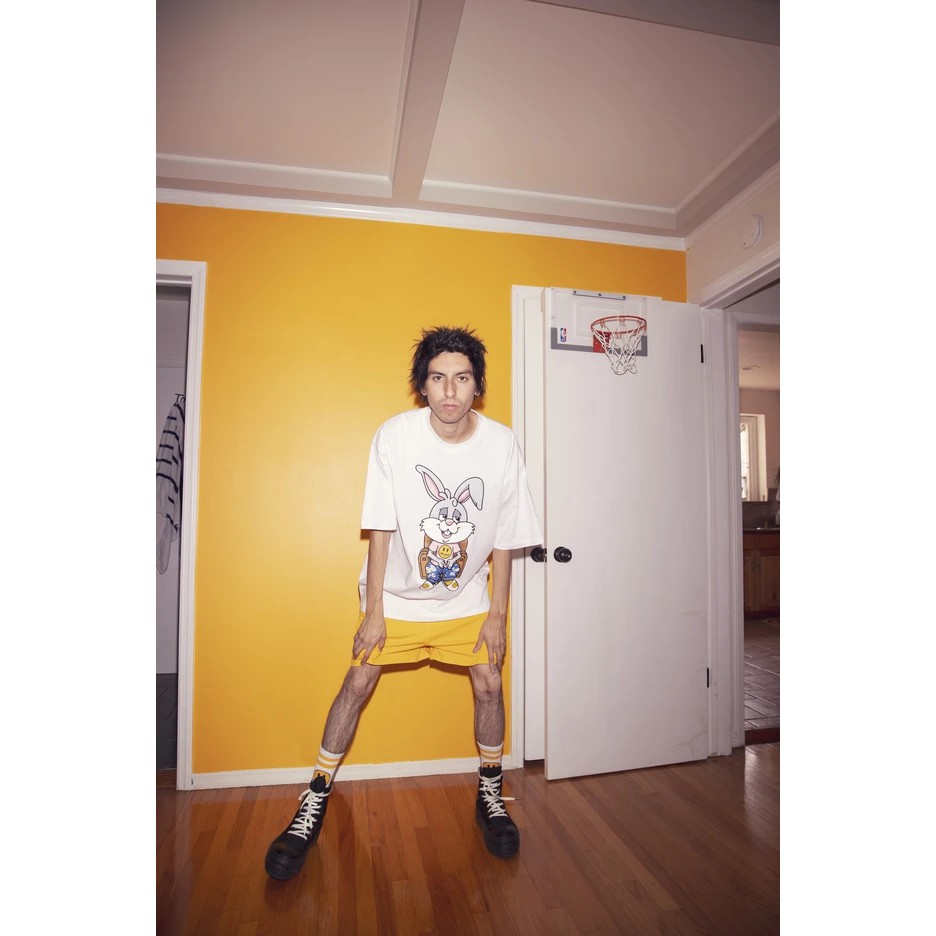 Áo thun Drewhouse x Justin Bieber - Thỏ Bunny Trắng - bunny ss tee - White