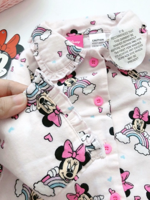 Bộ ngủ Disney xuất dư size 12/18m-3/4y (10-20kg)