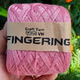 Sợi cotton bóng Fingering