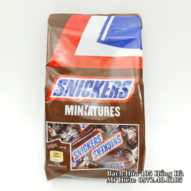 [T1/2022] Kẹo socola Snickers 150g