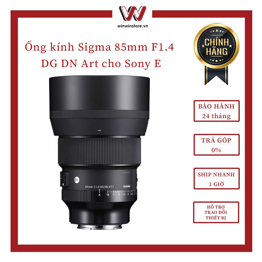 Ống kính Sigma 85mm F1.4 DG DN cho Sony E