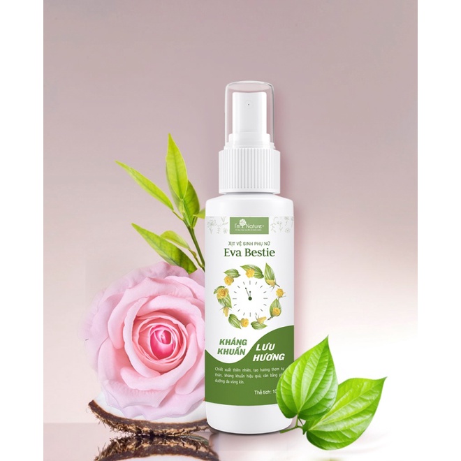 Xịt Khử Mùi Vùng Kín Eva Bestie - Kháng Khuẩn Lưu Hương Quyến Rũ I'm Nature 100ml | BigBuy360 - bigbuy360.vn