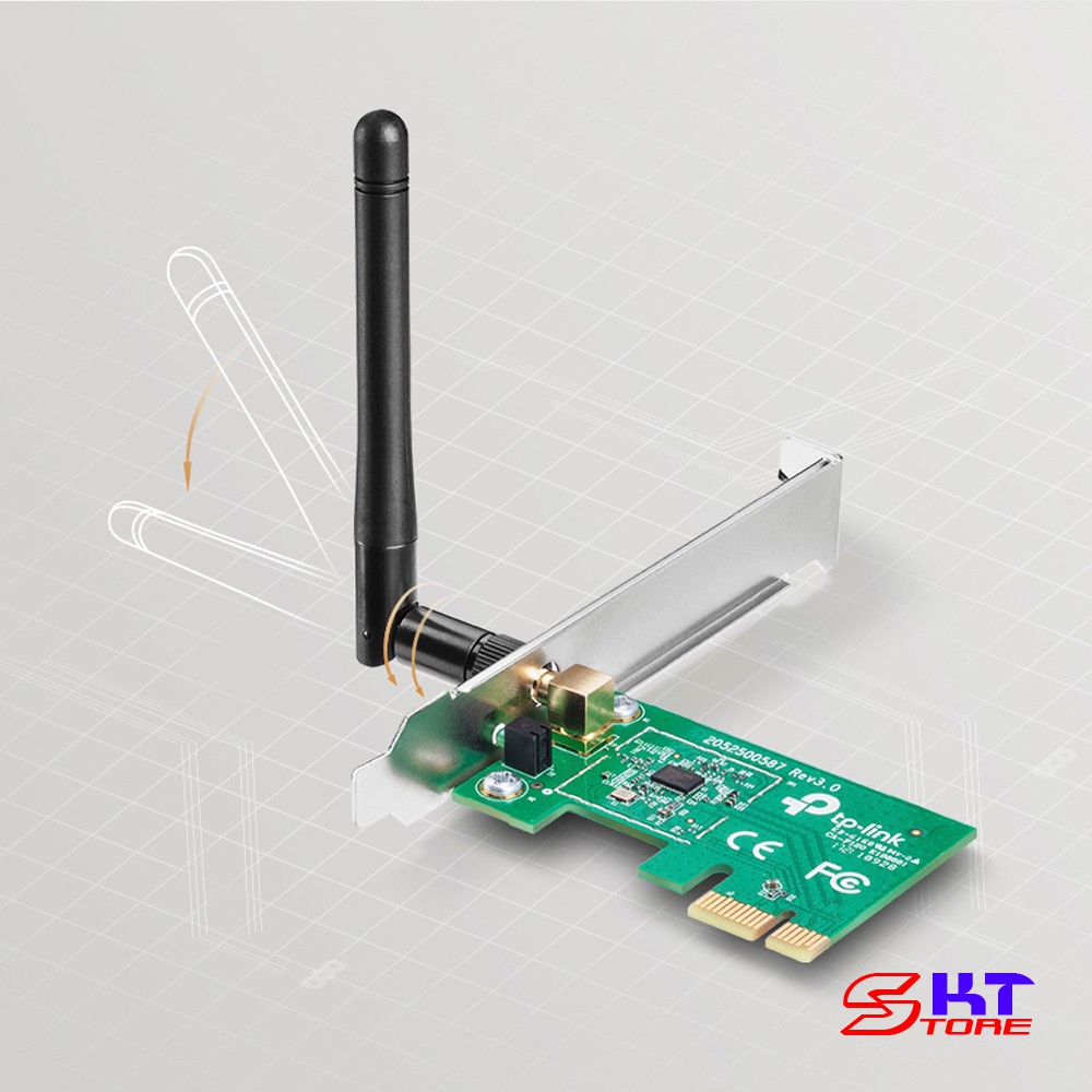 Card Mạng Thu Sóng Wifi PCI Express Tp-Link TL-WN781ND Tốc Độ 150Mbps - Hàng Chính Hãng | BigBuy360 - bigbuy360.vn