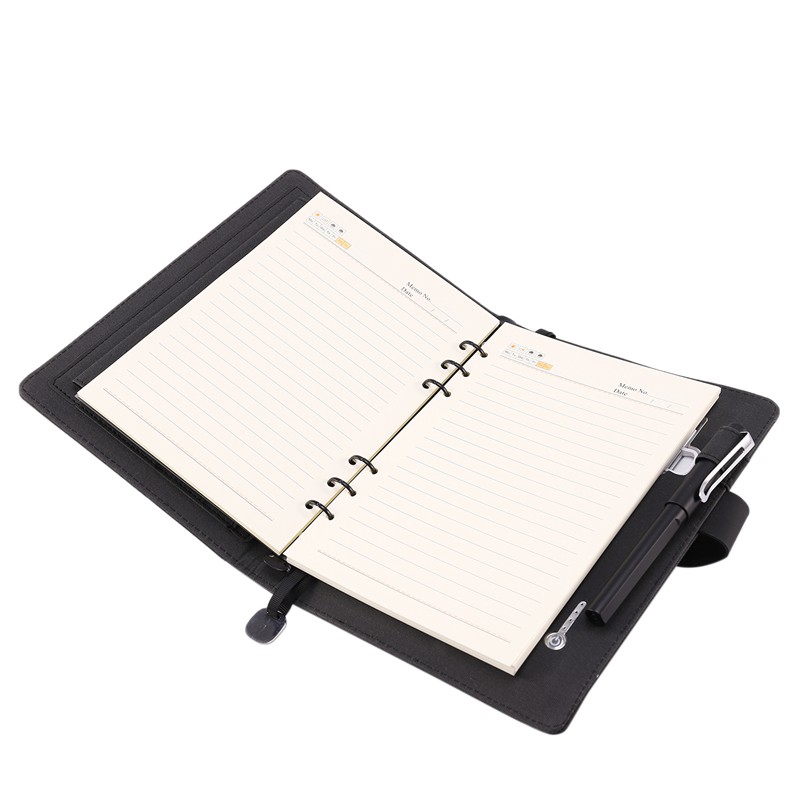 【FS】A5 Notebook Business Travel Planner Multi-Function Power Notebook #8