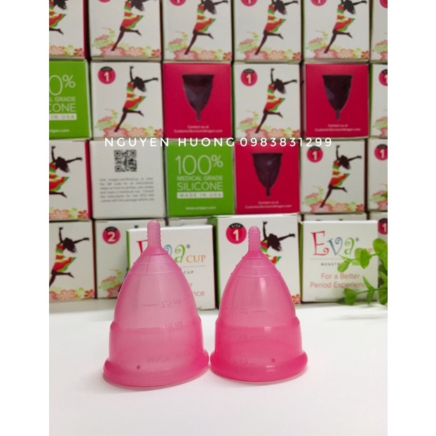 [Tặng full phụ kiện] Cốc nguyệt san Eva cup