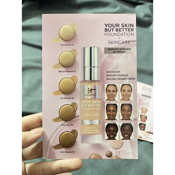 Sample kem nền dưỡng da It Cosmetics