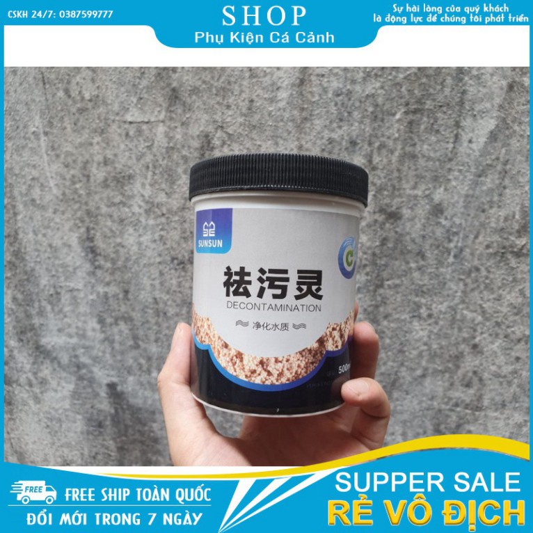 Purigen Sunsun 500ml - Vật Liệu Lọc Cho Bể Cá Cảnh - Lọc Nước Bể Cá Cảnh