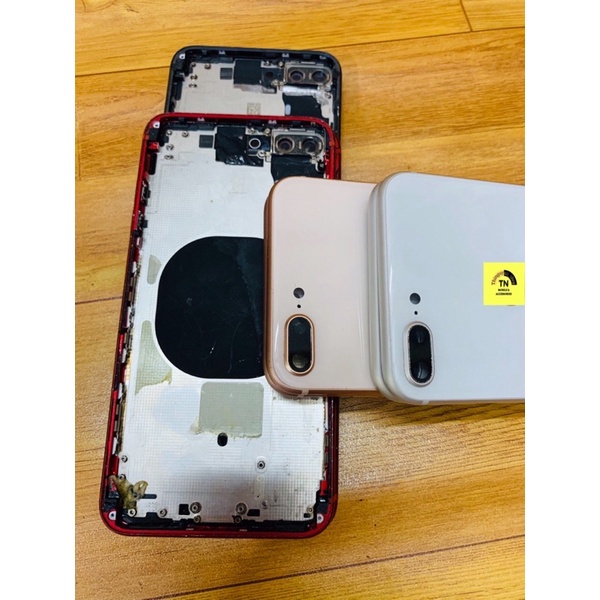 Vỏ Zin Dành Thay Cho 8Plus Màu Trắng, Đen, Vàng, Đỏ