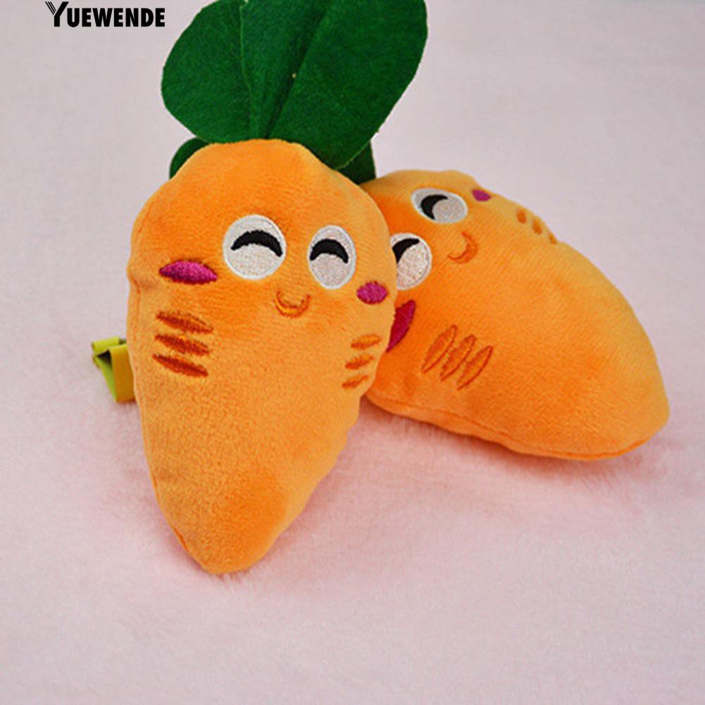 Đồ chơi nhồi bông hình cà rốt cho thú cưng