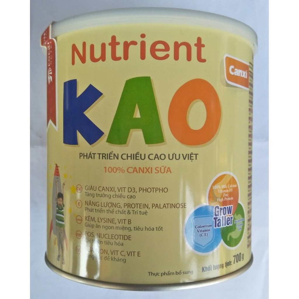 Sữa Nutrient Kao 700g