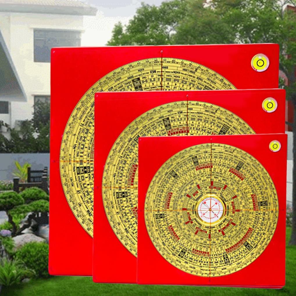 La Kinh Phong Thủy Tiếng Việt [ Mặt Đồng - Đế MeKa - Túi Đựng ]
