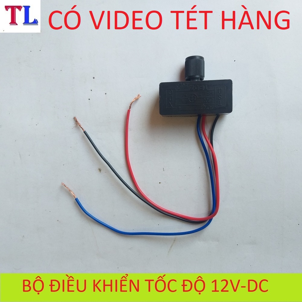 Chiết áp điều tốc 12v ❤️FREESHIP❤️ Bộ điều chỉnh tốc độ máy bơm mini