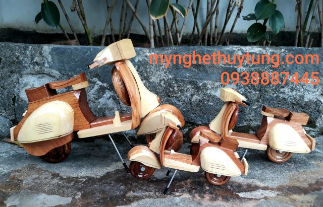 Xe VesPa LX gỗ