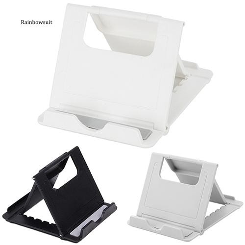 Giá Đỡ Điện Thoại / Máy Tính Bảng Bằng ABS Có Thể Gấp Gọn Thông Dụng Cho iPhone iPad