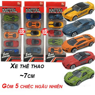 Tổng hợp các bộ xe đồ chơi cho bé, xe ~7-8 cm có Chạy cót, khung Kim Loại chống va đập, đồ chơi bền bỉ cho bé