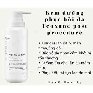Kem dưỡng phục hồi da tổn thương sâu tốt nhất Teoxane post procedure 200ml