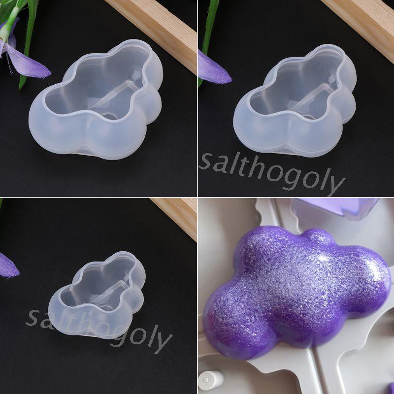 Khuôn silicone làm bánh hình đám mây 3d