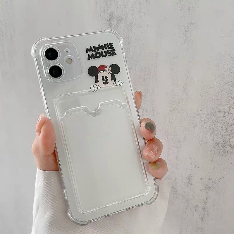 Ốp Điện Thoại Họa Tiết Hoạt Hình Dễ Thương Cho iPhone 12 13 11 Pro Max X Xs Max Xr 7 8 Plus