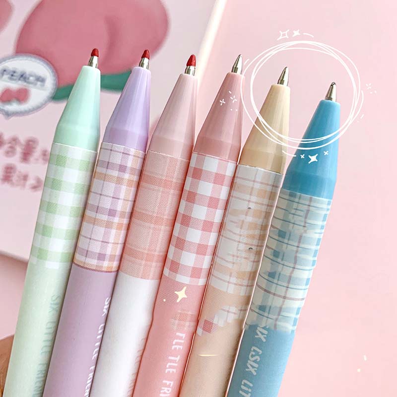 Bút gel Mực Đen Ngòi 0.5mm Kiểu Hoạt Hình macaron Dễ Thương
