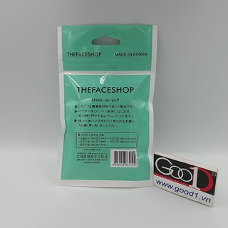 Bông đánh phấn Thefaceshop cao cấp Hàn Quốc