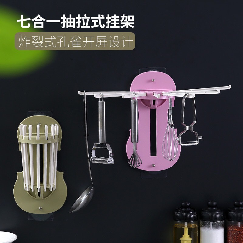 ( Bán Buôn Lẻ Bằng Sỉ ) Móc dán tường siêu chắc treo đồ, vật dụng tiện lợi cho nhà bếp phòng tắm không khoan đục Giá Rẻ