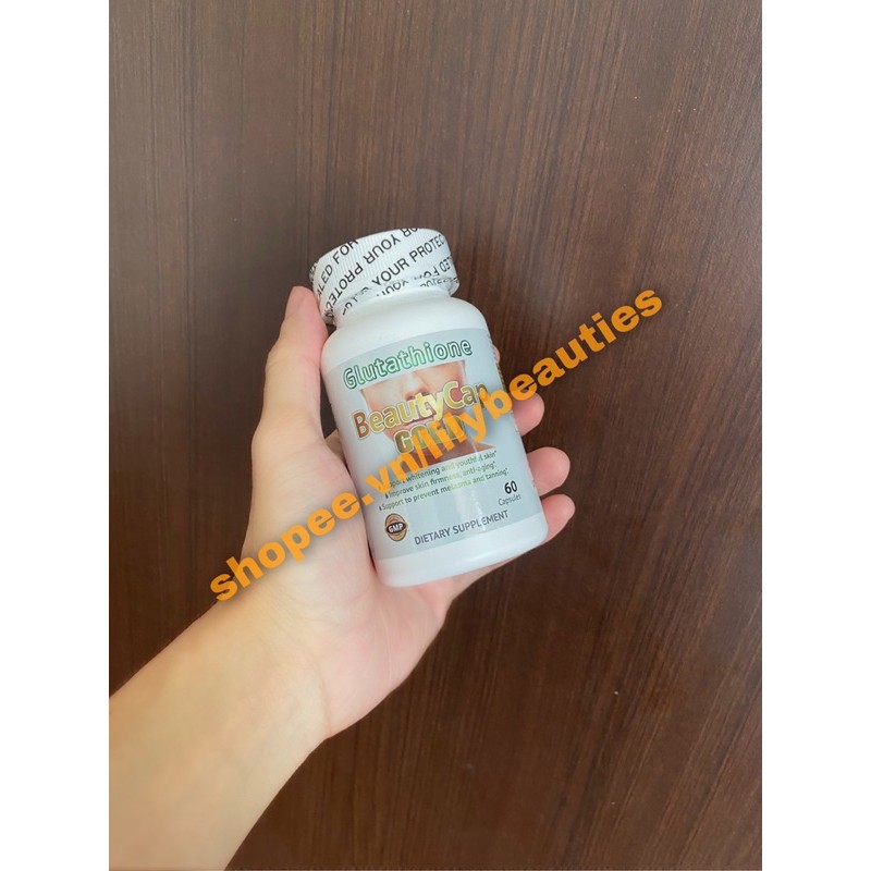 BeautyCap Gold bổ sung Glutathione, Collagen AEC B5 giúp trắng sáng da, giảm mờ thâm, chống lão hoá da