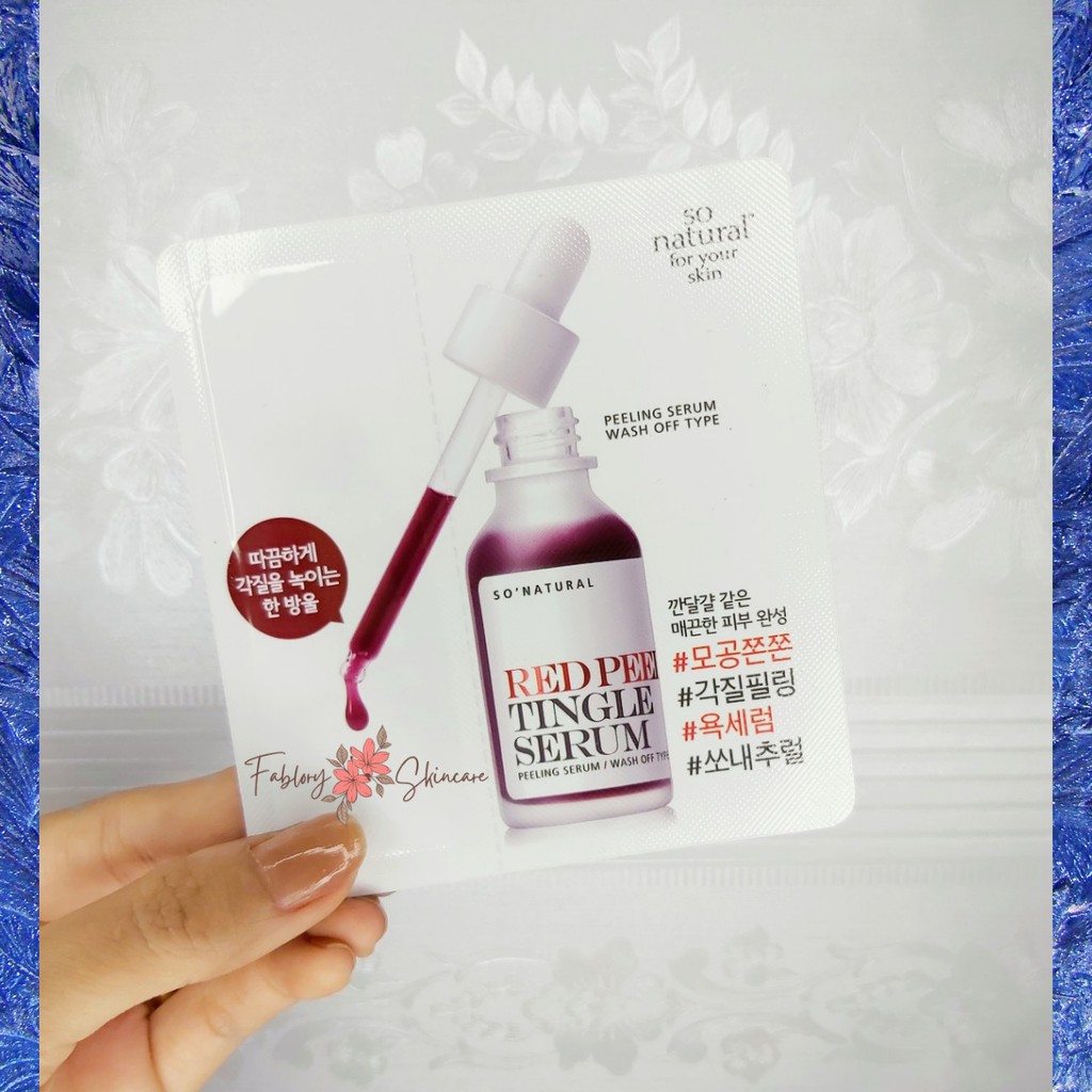 Gói Tẩy tế bào RED PEEL TINGLE SERUM