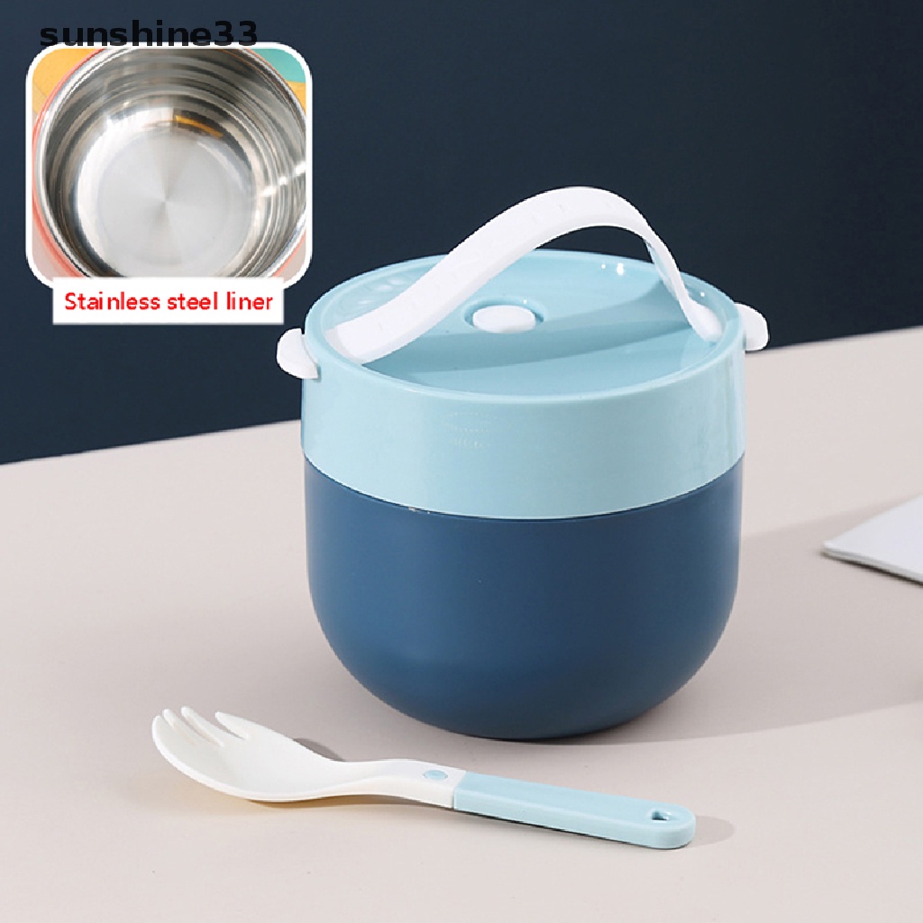 Hộp cơm Giữ Nhiệt Bằng Thép Không Gỉ Tiện Lợi