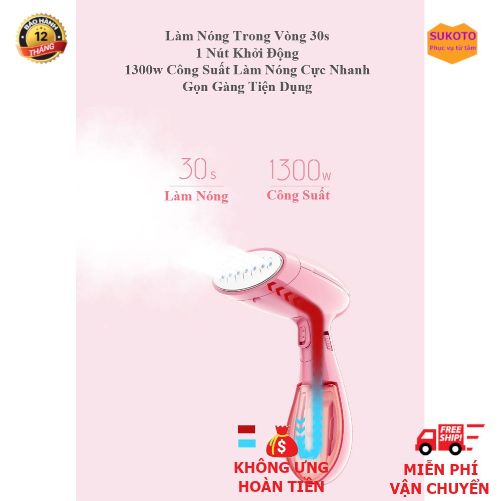 Bàn Là Hơi Nước SOKANY Du Lịch 130ml, 1500W