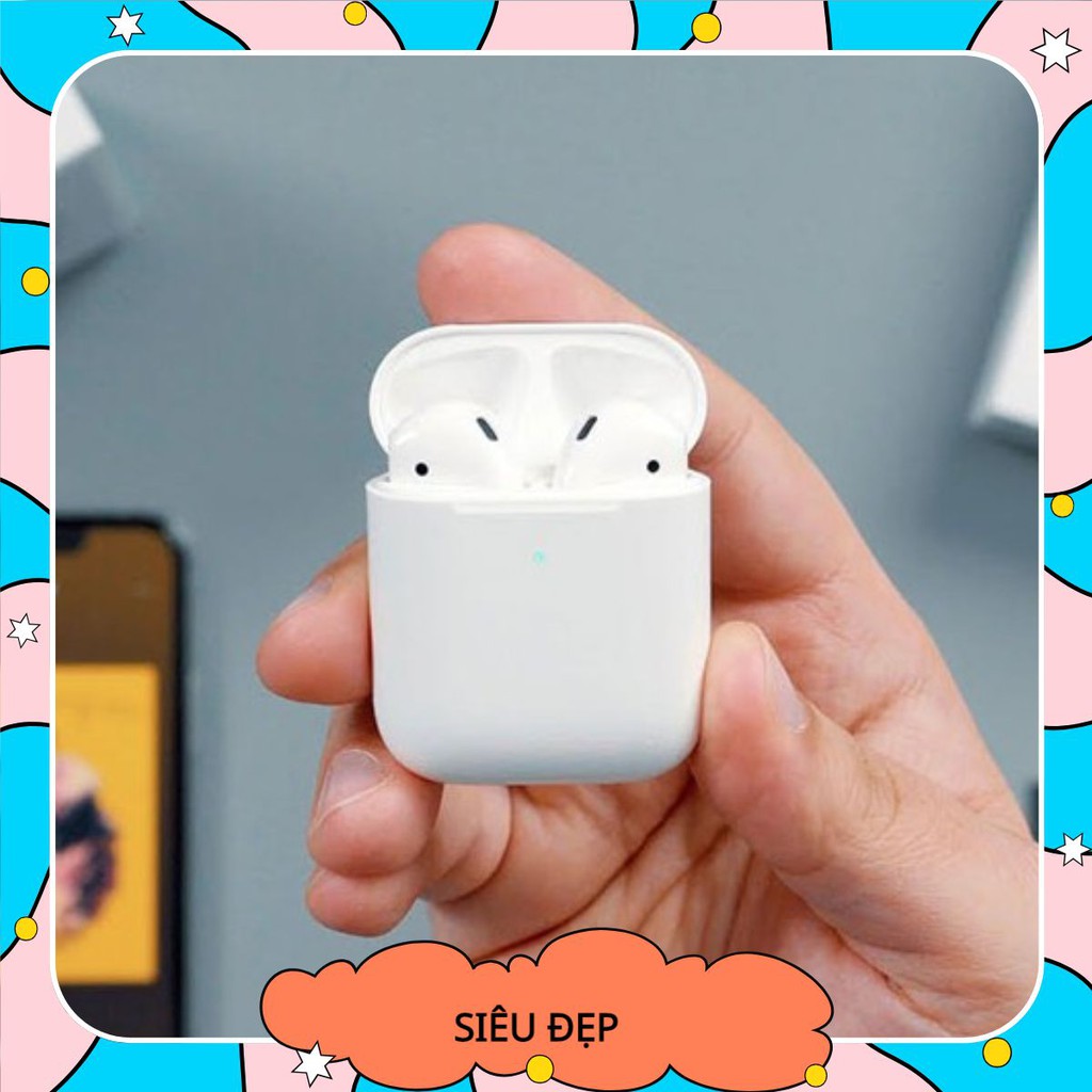 [AIRPODS 2] tai nghe bluetooth không dây nhét tai đổi tên định vị Phiên Bản Airpod 2 cao cấp Aquan_Store