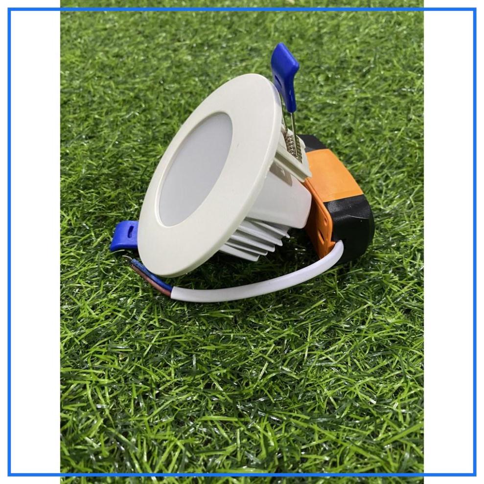 Đèn Âm Trần 5W bao gồm nguồn, Đèn Downlight lỗ khoét 65-76mm ánh sáng trắng