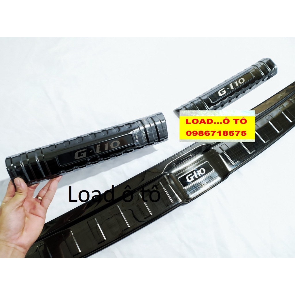 Bộ Chống Trầy Cốp Carbon Xe Huyndai I10 2024-2021 Mẫu Titan, Carbon Cao Cấp Nhất Thị Trường