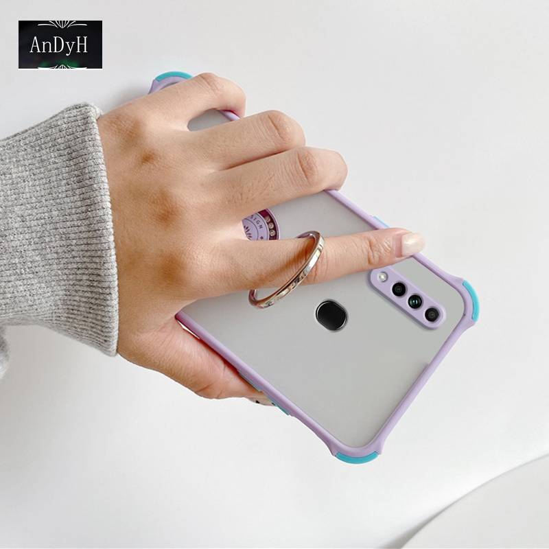 Ốp Lưng Chống Sốc Có Giá Đỡ Hình Camera 4 Lỗ Cho Oppo A8 / A31 2020 | BigBuy360 - bigbuy360.vn