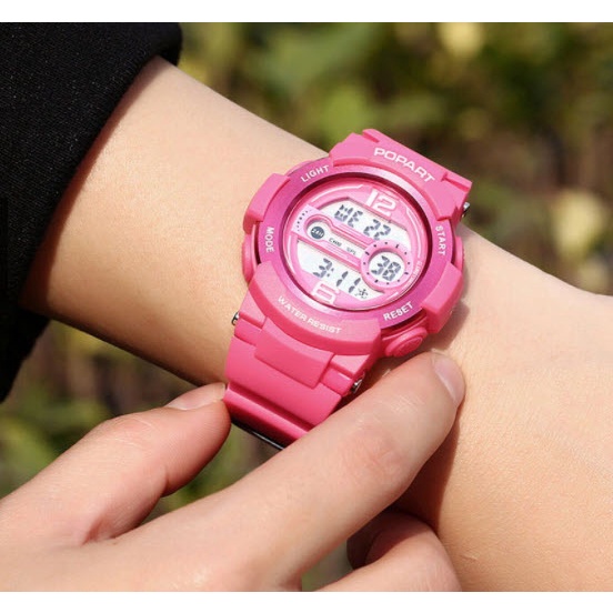 Đồng hồ điện tử trẻ em unisex chống thấm nước POP 948