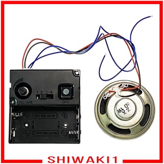 [Shiwaki1] Hộp chuông nhạc DIY kèm phụ kiện đồng hồ con lắc chạy bằng pin