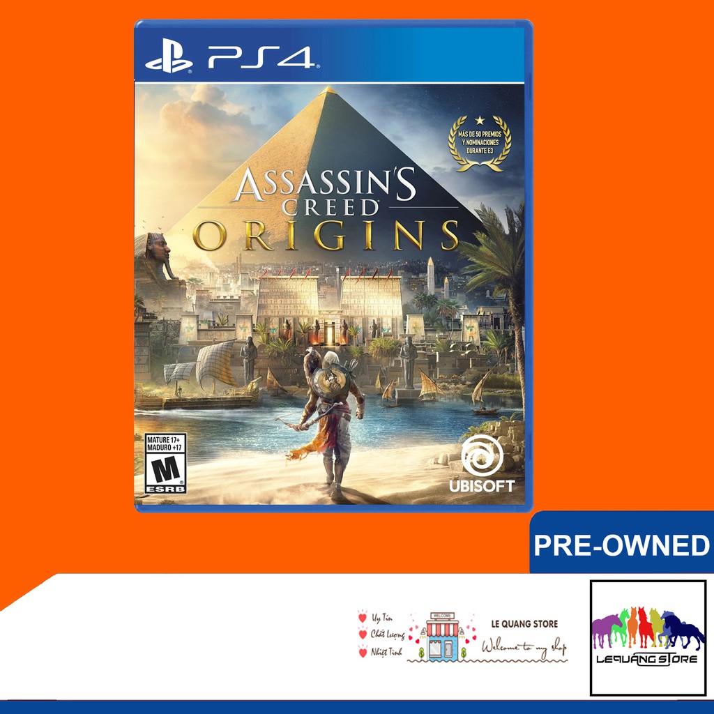 Đĩa game PS4: Assassin's Creed: Origins