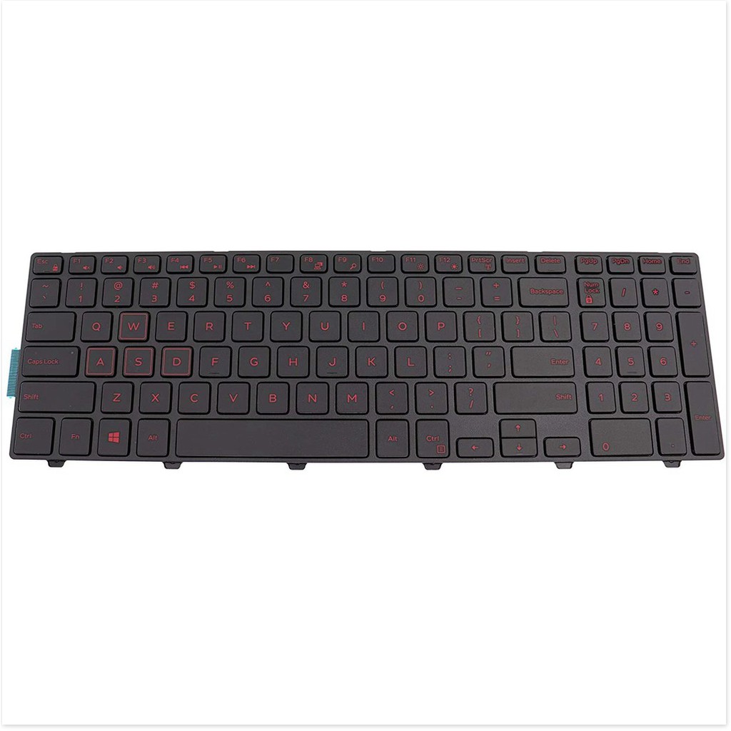 (⭐) Bàn phím Laptop DELL Inspiron 15-5577 15-5576 7559 7557 P57F keyboard LED Đỏ