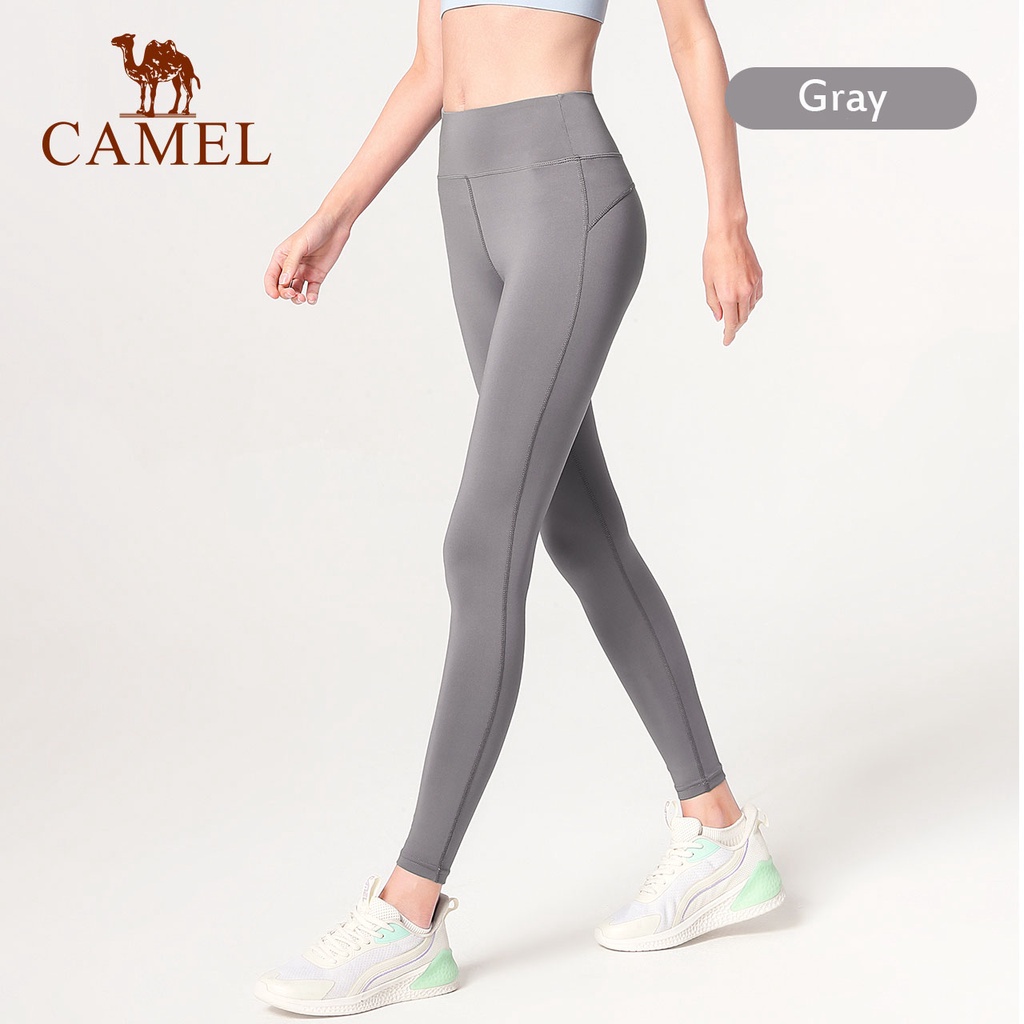 Quần dài thể thao Camel dáng ôm thích hợp chạy bộ tập yoga dành cho nữ | BigBuy360 - bigbuy360.vn