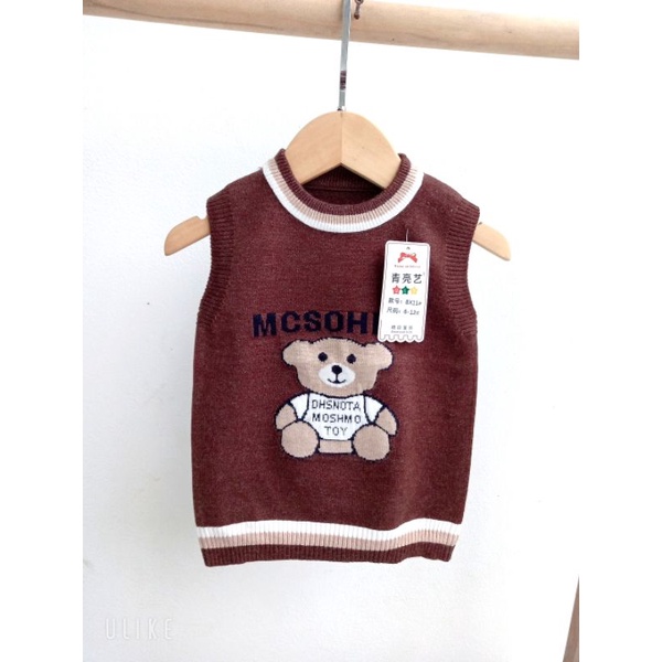 Gile len mịn mẫu gấu bé trai Quảng Châu siêu đẹp
