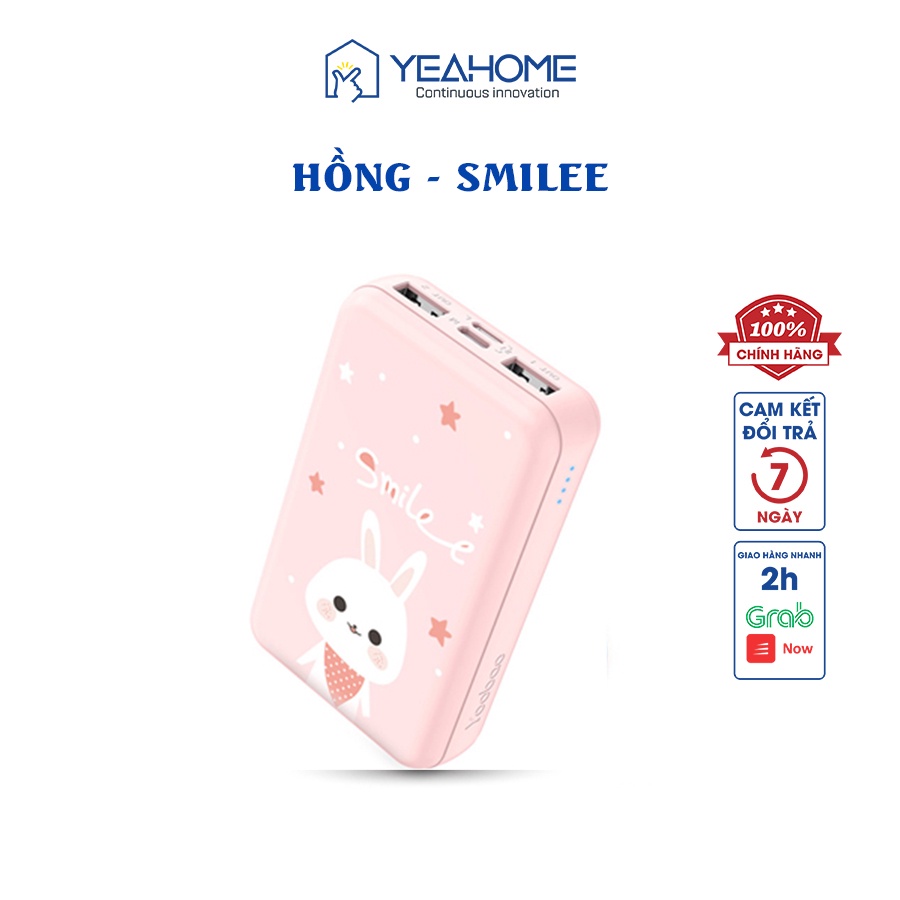 Pin Sạc dự phòng mini Yoobao P10W 10000mAh, Hàng chính hãng, Bảo hành 6 tháng