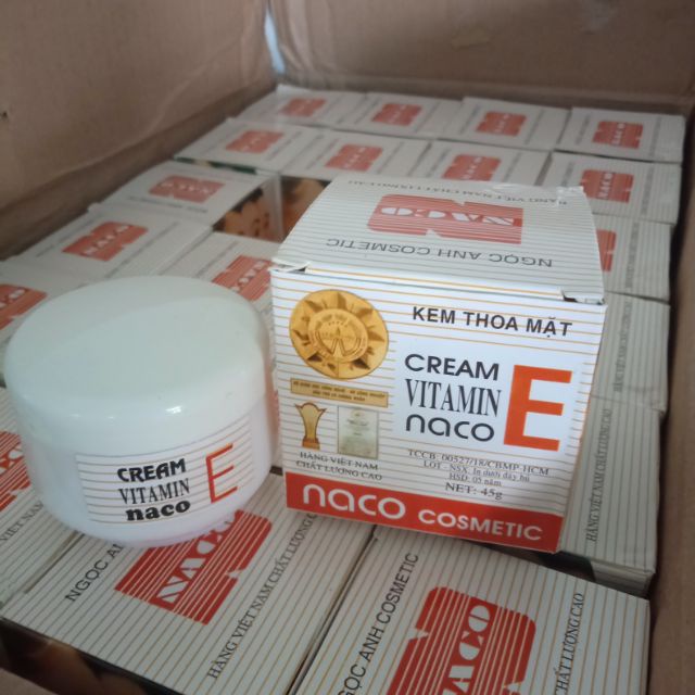 Kem Dướng Trắng Vitamin E NaCo