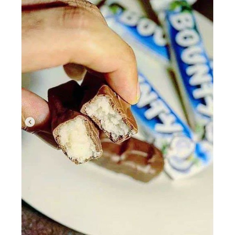 Kẹo socola nhân dừa Bounty, snicker - Đức