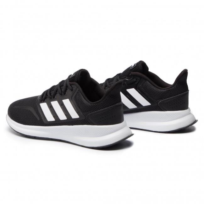 Giày Sneaker Thể Thao Nam Running Adidas Run Falcon Black/White
