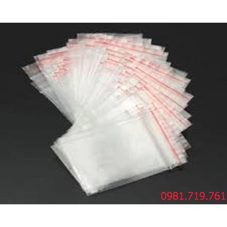 Tập 100 túi Zip size nhỏ