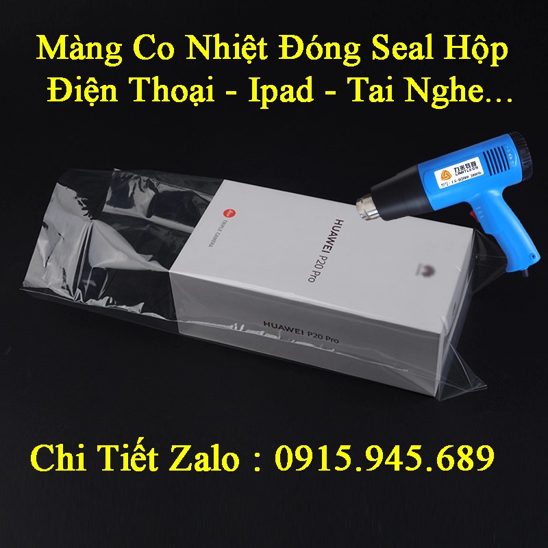 Màng Co Nhiệt PVC ,Cách seal Đóng hộp ipad, seal Đóng hộp điện thoại,phụ kiện điện thoại