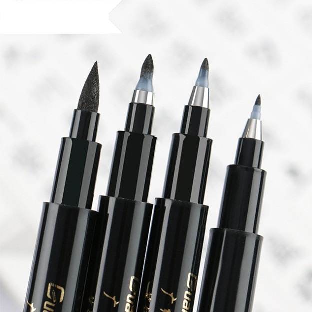 Bút viết thư pháp calligraphy Lalunavn, bút lông đầu brush Baoke nhiều ngòi có thể đổ mực - A69