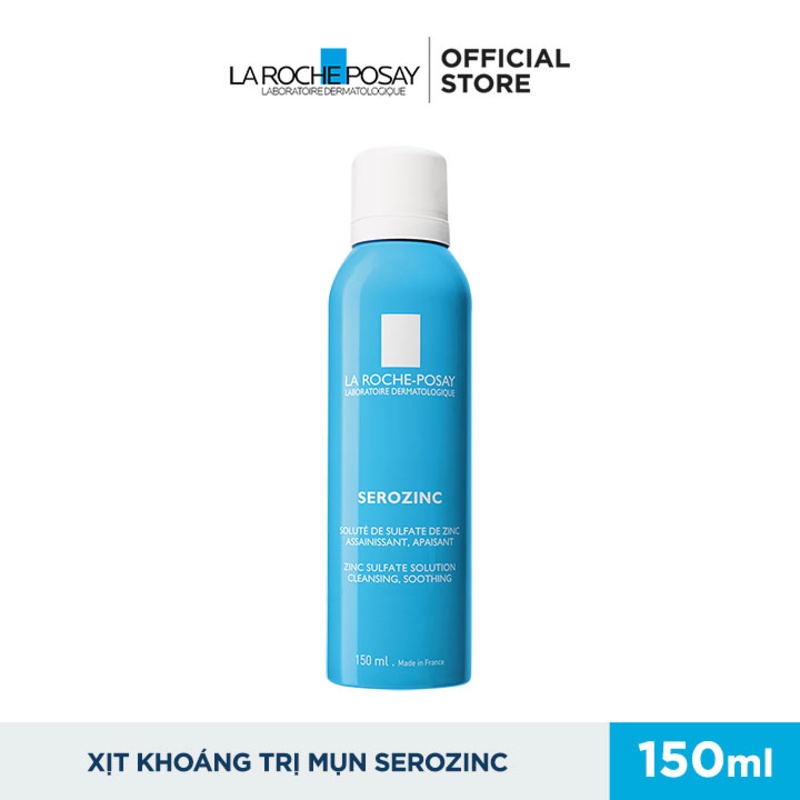 Nước khoáng giúp làm sạch và dịu da La RochePosay Serozinc 150ml