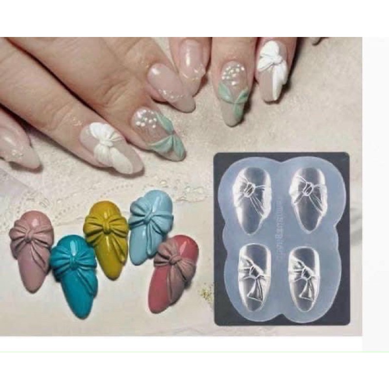 PHỤ KIỆN NAIL - KHUÔN SILICON DẺO TẠO HÌNH